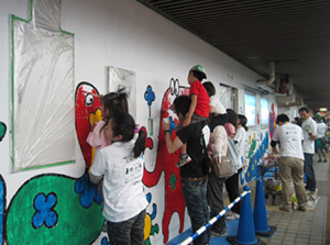 紺屋町地下街アートプロジェクト【エガコウヤ】